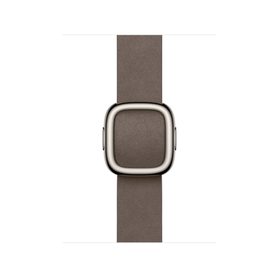 Apple Watch 38/40/41/42mm šedohnědý řemínek s moderní přezkou – velký - istyle.work