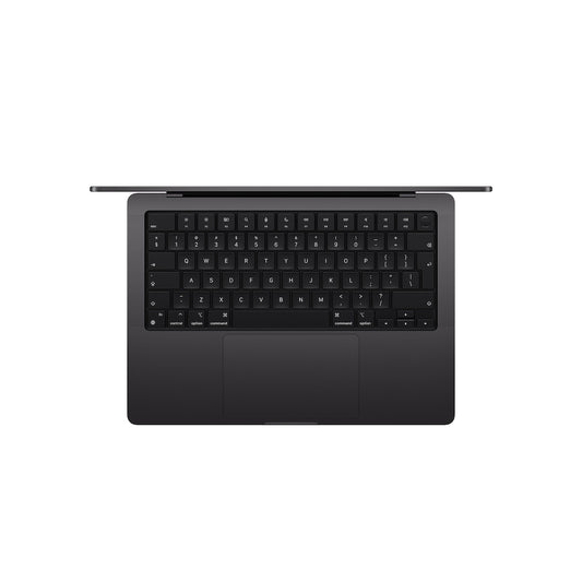 Apple MacBook Pro 14,2", Apple M4 Pro 12jádrové CPU, 16jádrové GPU, 24GB, 512GB SSD, CZ - vesmírně černý (otevřený) - istyle.work