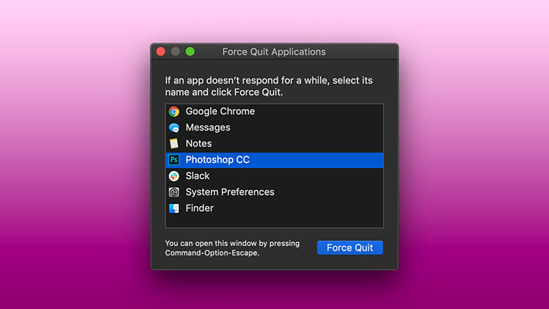 Jak vynutit ukončení aplikace na Macu - istyle.work