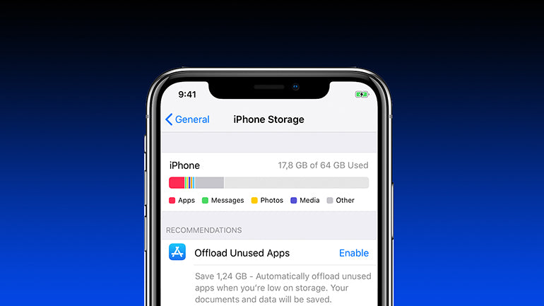 Získej více místa v iPhonu promazáním úložiště v sekci Jiné - istyle.work