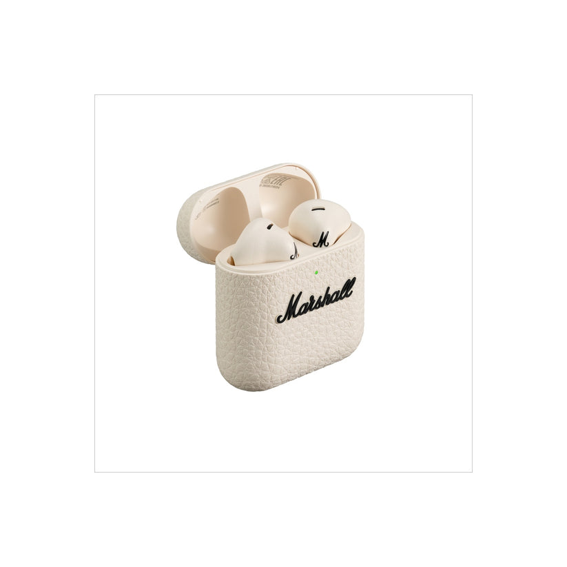 Bezdrátová sluchátka Marshall Minor IV - krémová - istyle.work