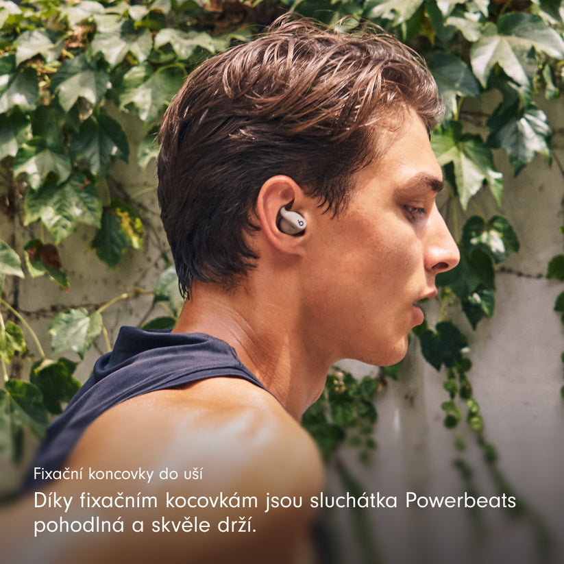 Powerbeats Fit - Wireless NC Workout Earbuds w Secure Fit - Gravel Grey - istyle.work