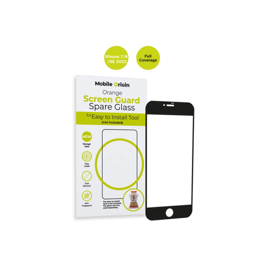 Ochranné sklo pro iPhone SE (2022/2020) /8/7 Mobile Origin Screen Guard Spare Glass