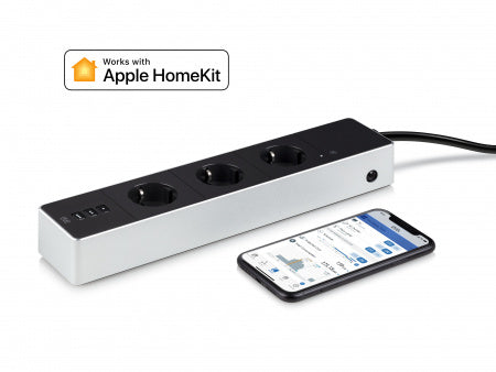 HomeKit prodlužovací přívod Eve Energy Strip - 3x zásuvka - istyle.work
