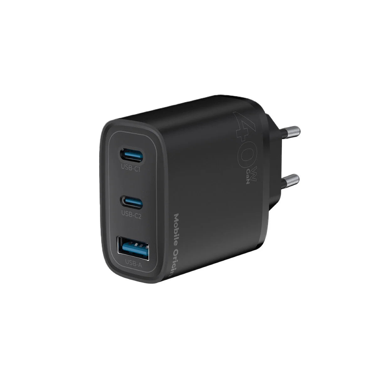 Síťová nabíječka Mobile Origin Dual USB-C a USB-A GaN Wall Charger 40W
