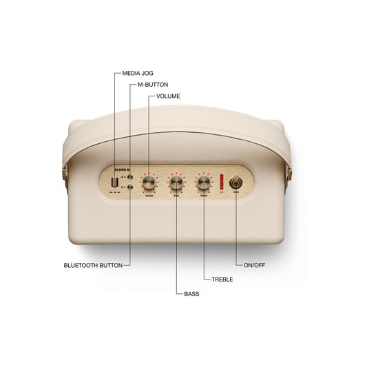 Bezdrátový reproduktor Kilburn III - krémový - istyle.work
