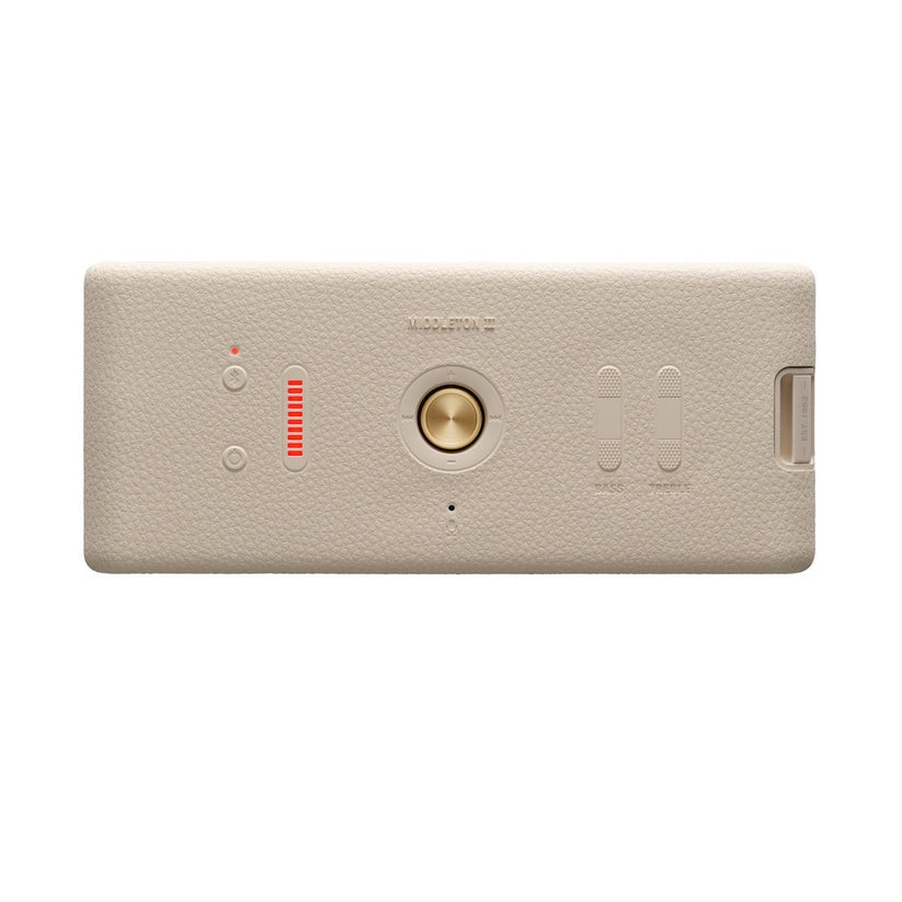 Bezdrátový reproduktor Marshall Middleton II - krémový - istyle.work