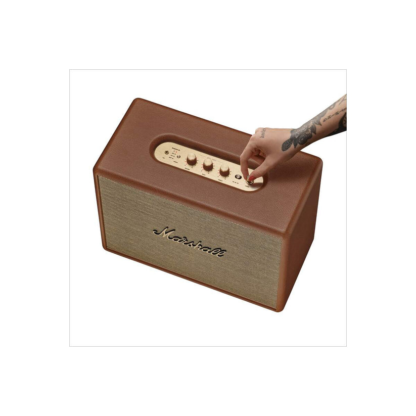 Bezdrátový reproduktor Marshall Woburn III - hnědý - istyle.work