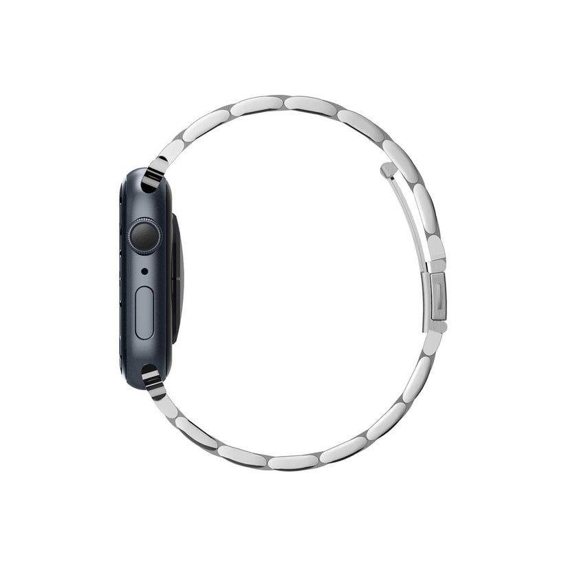 Řemínek pro Apple Watch 38/40/41 mm Spigen Modern Fit Watch Band - stříbrný - istyle.work