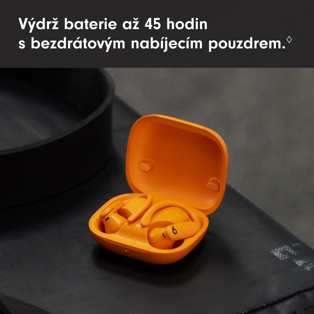 Bezdrátová sluchátka Beats Powerbeats Pro 2 – svítivě oranžová - istyle.work