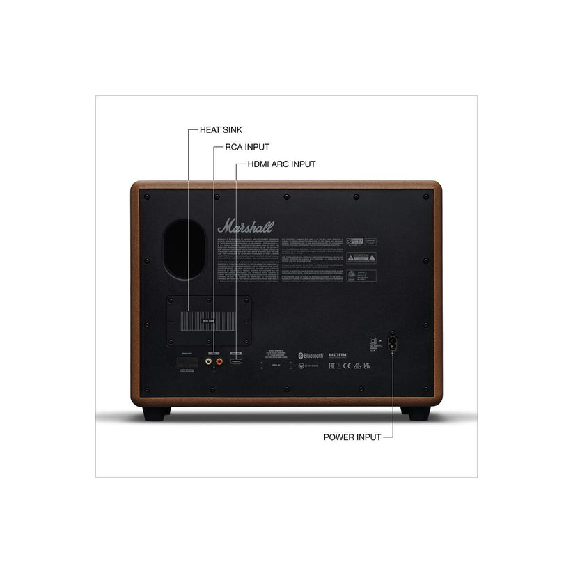 Bezdrátový reproduktor Marshall Woburn III - hnědý - istyle.work