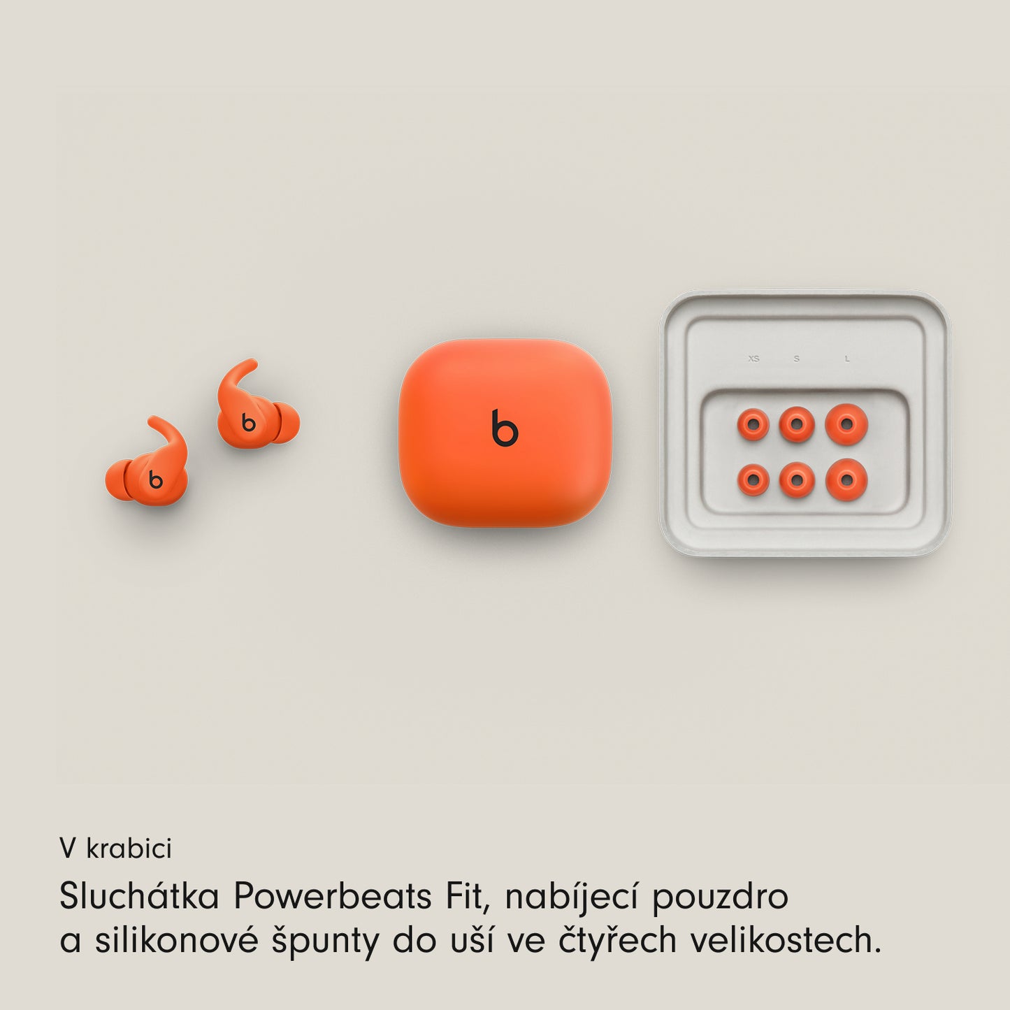 Powerbeats Fit - Wireless NC Workout Earbuds w Secure Fit - Spark Orange - istyle.work