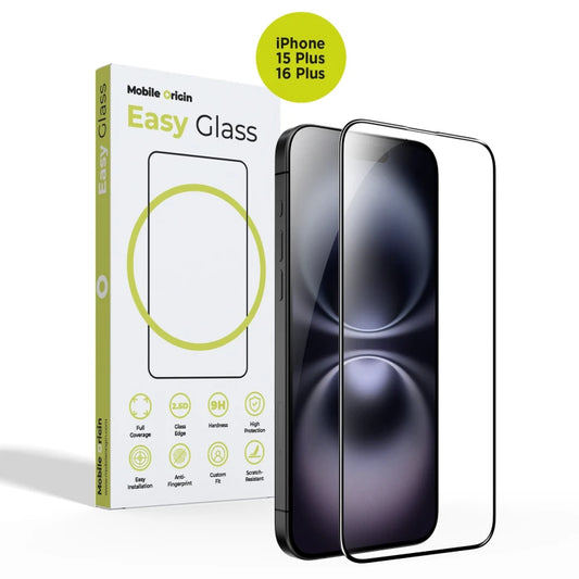 Ochranné sklo pro iPhone 15 Plus / 16 Plus Mobile Origin EasyGlass