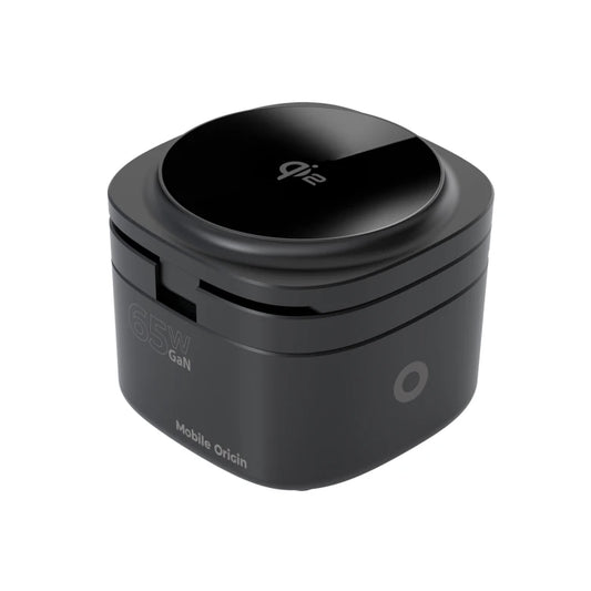 Bezdrátová nabíječka Mobile Origin 65W GaN 5in1 Foldable Qi2 Charger PW1 - černá - istyle.work