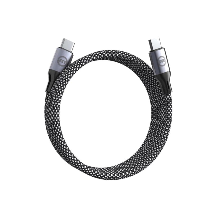 Magnetický kabel USB-C na USB-C Mobile Origin 1m - černý - istyle.work