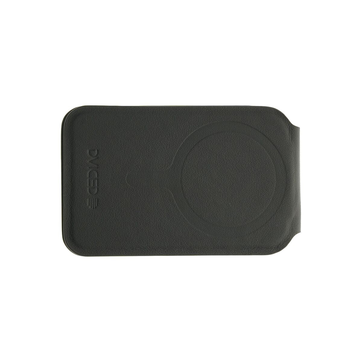 Skládací kožená MagSafe peněženka Dviced – černá - istyle.work