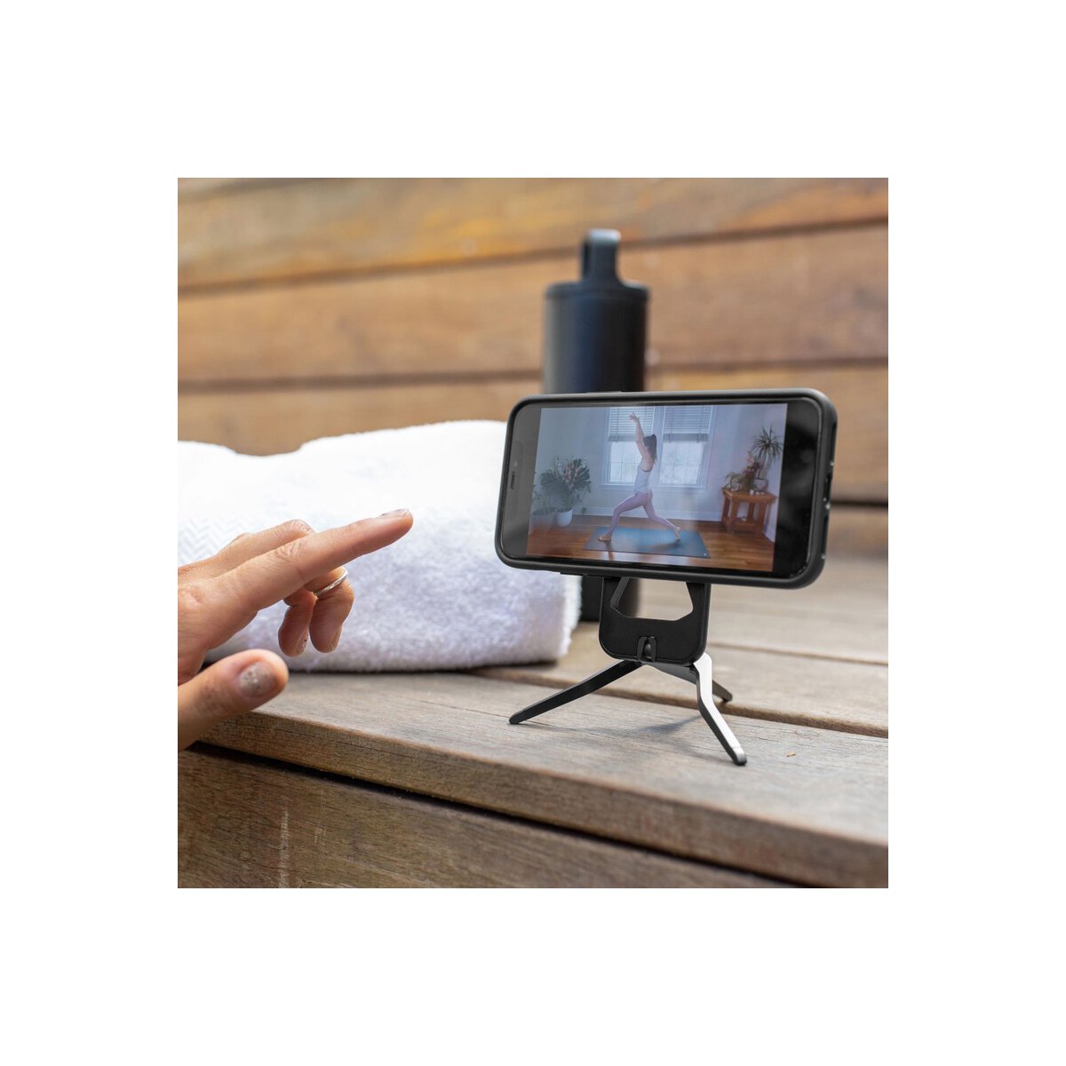 Ultrakompaktní magnetický stativ pro telefony Peak Design Mobile Tripod - černý - istyle.work