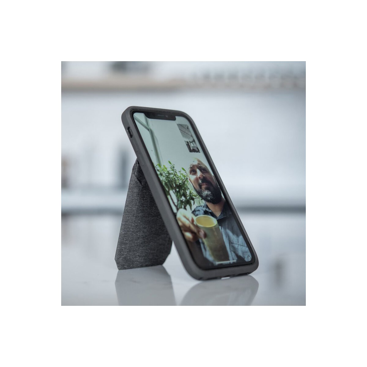 MagSafe peněženka Peak Design Stand Wallet - šedá - istyle.work