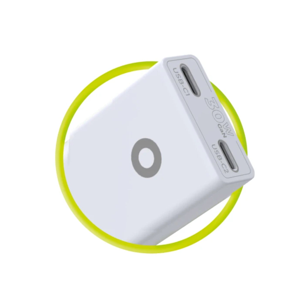 30W adaptér Mobile Origin GaN Slim Charger MO18 - bílý - istyle.work