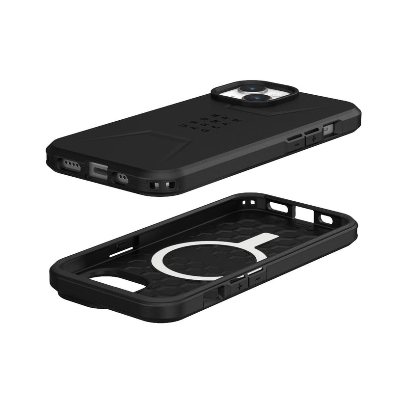 Kryt pro iPhone 15 UAG Civilian MagSafe - černý - istyle.work