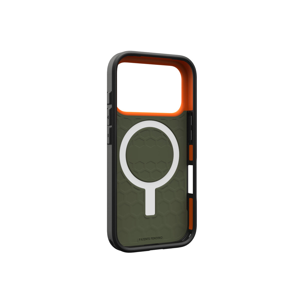 Kryt pro iPhone 17 Pro UAG Civilian Magsafe - olivově oranžový - istyle.work