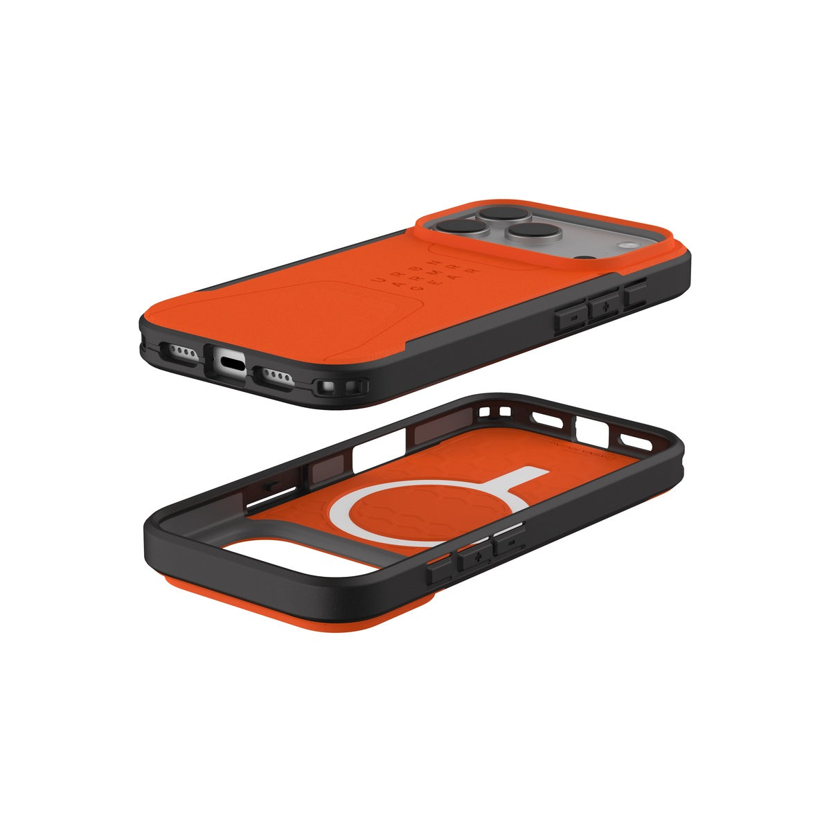 Kryt pro iPhone 17 Pro UAG Civilian Magsafe - oranžový