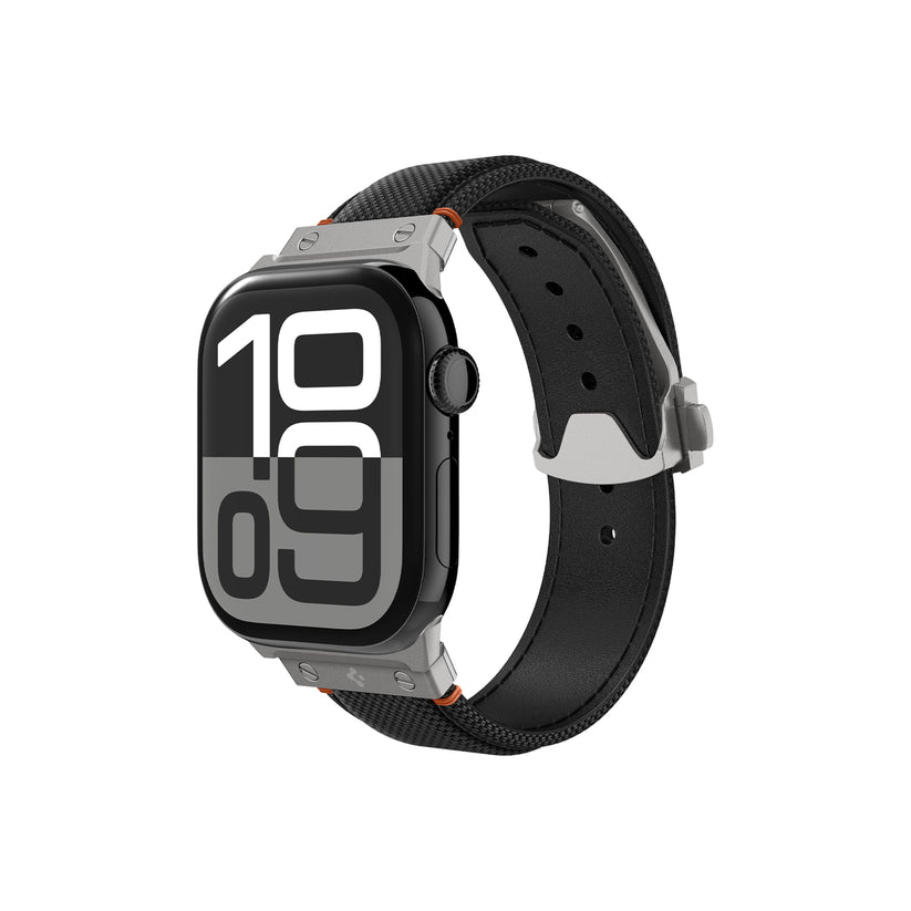 Řemínek pro Apple Watch 49mm/46mm/45mm/44mm Spigen Classic Fit Band - černý - istyle.work