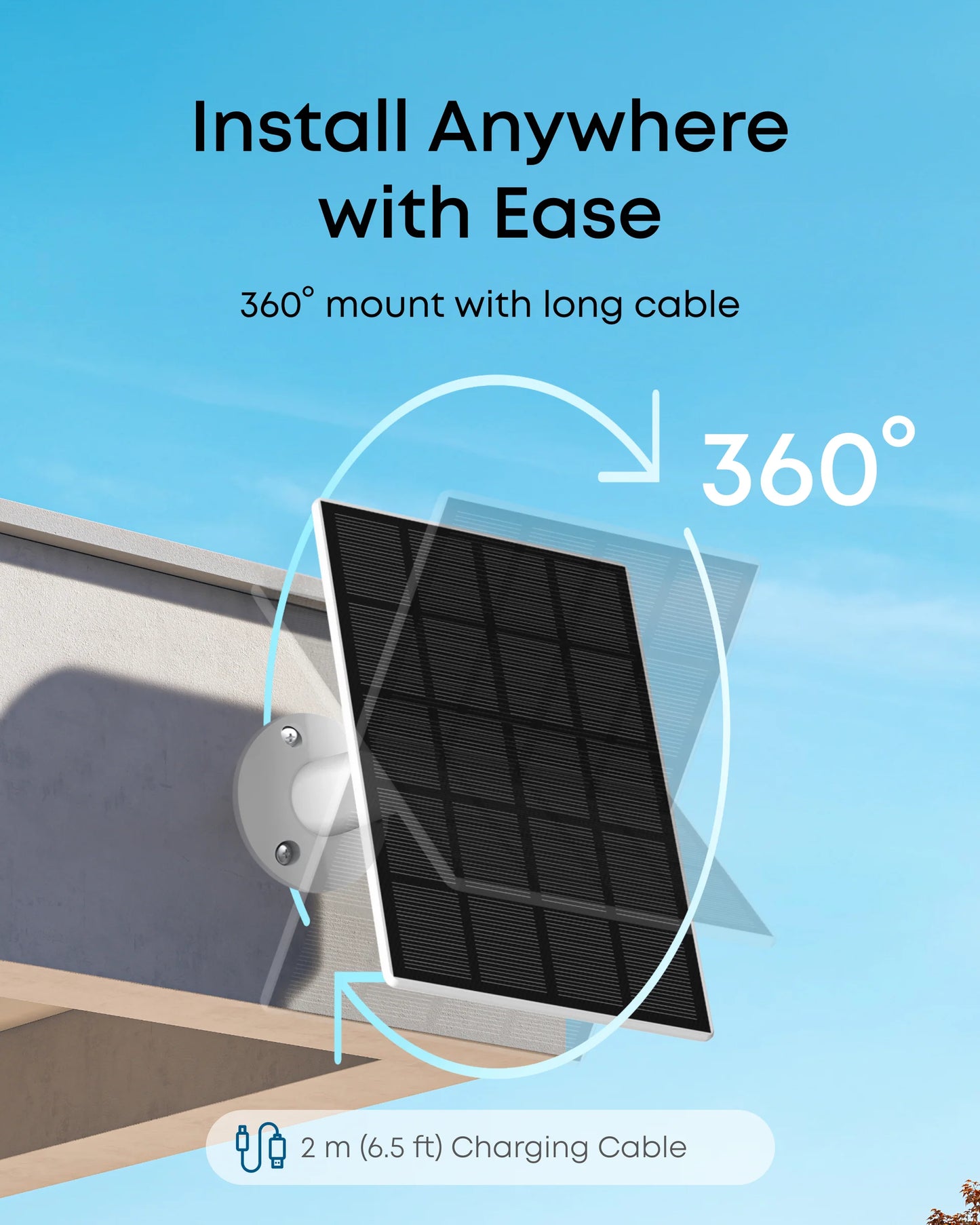 Solární panel Anker eufy C10 3W - bílý