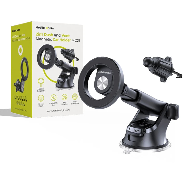 Držák do auta Mobile Origin 2in1 Dash and Vent Magnetic Car Holder MO21 - istyle.work