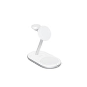 3v1 nabíjecí MagSafe stojan 15W Epico - bílý - istyle.work