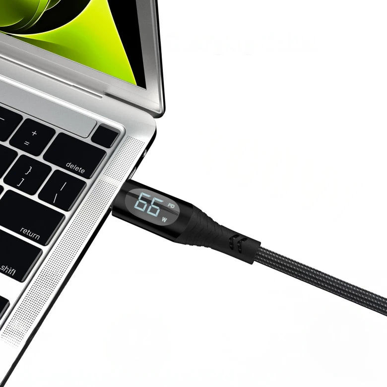 Kabel Mobile Origin 66W Display Cable USB-A na USB-C 1,5 m - černý
