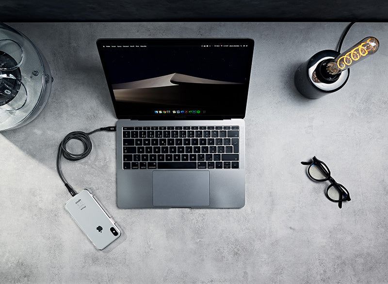 Odolný napájecí kabel USB-C 1,2m - vesmírně šedá - istyle.work