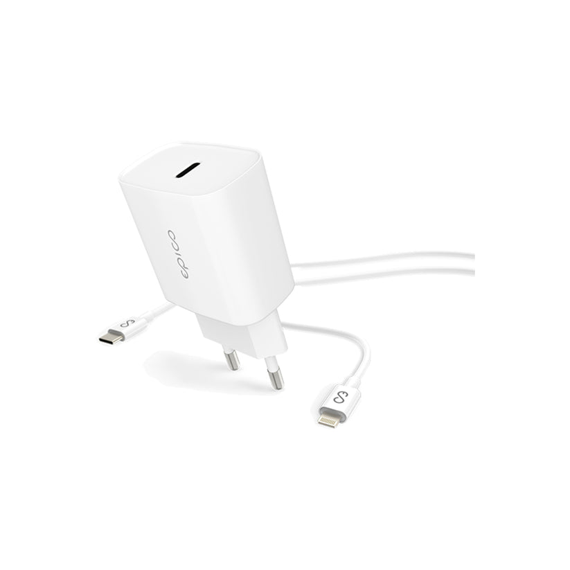 20W nabíječka Epico Power Delivery - bílá - istyle.work