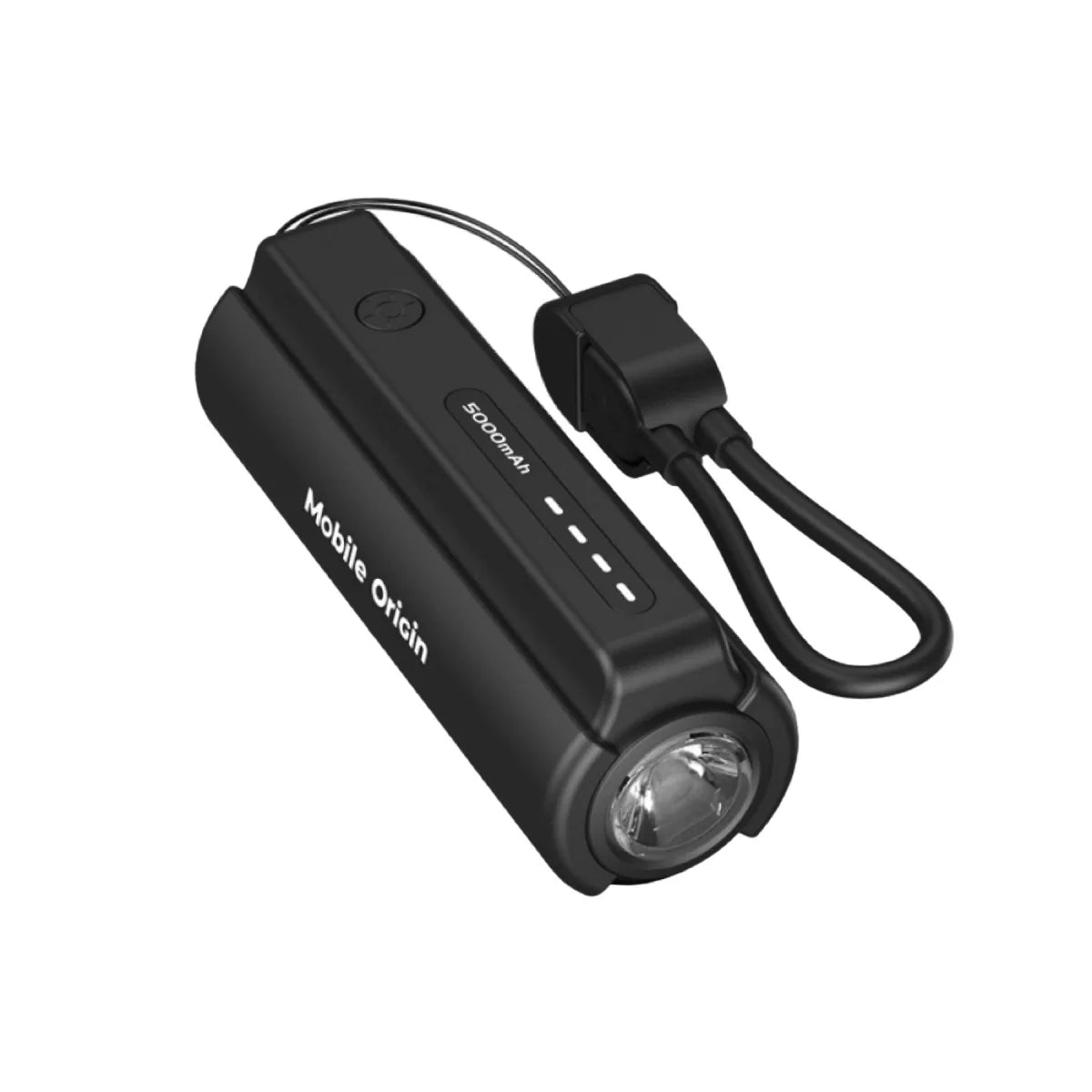 Powerbanka Mobile Origin Kompaktní PB7 5000mAh s baterkou a USB-C kabelem - istyle.work