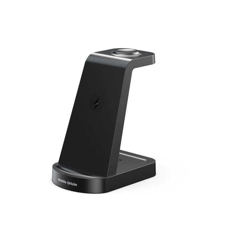 Bezdrátová nabíječka Mobile Origin 3in1 Wireless Charger PW14 MagSafe Compatible - černá