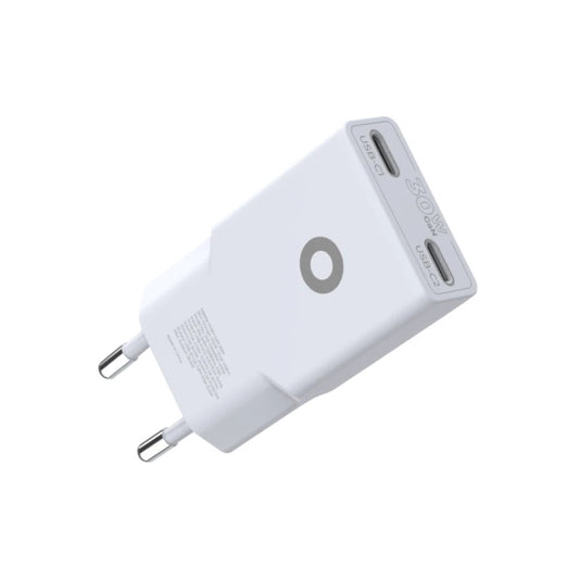 30W adaptér Mobile Origin GaN Slim Charger MO18 - bílý - istyle.work