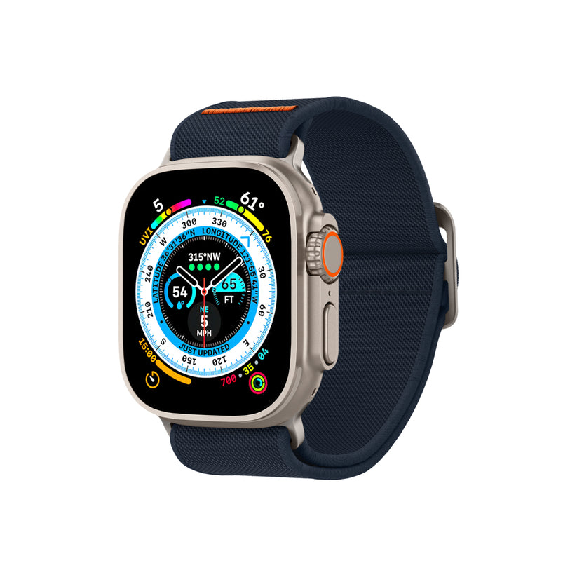 Řemínek pro Apple Watch 42/44/45/49mm Spigen Lite Fit Ultra - modrý - istyle.work