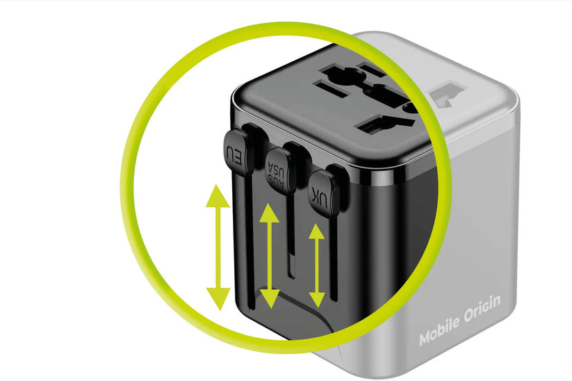 30W univerzální cestovní adaptér Mobile Origin Universal Travel Adapter PW30 - istyle.work