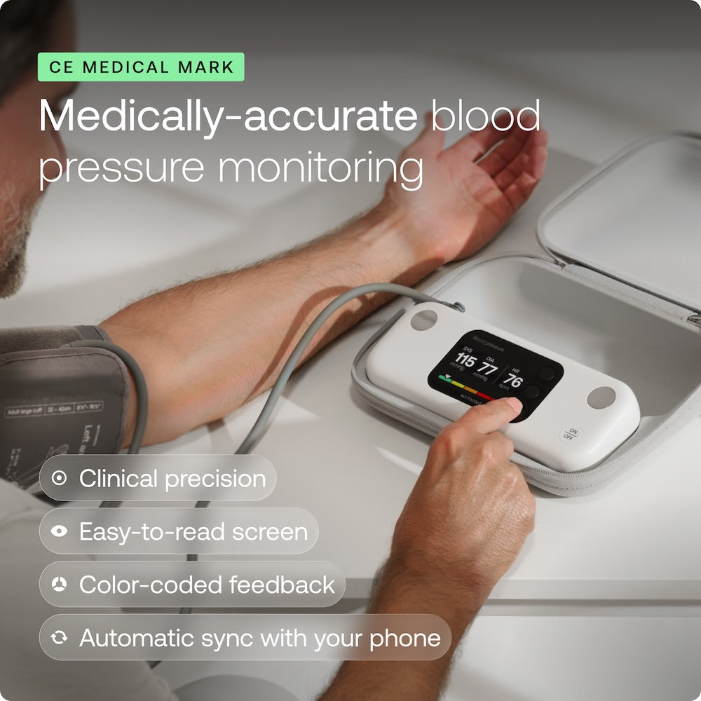 Chytrý tlakoměr Withings BPM Vision s funkcí EKG