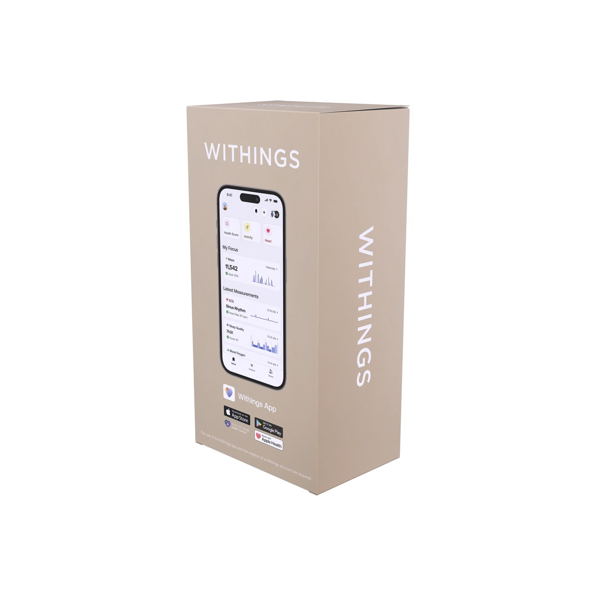 Sada chytrého tlakoměru Withings BPM Connect a cestovního pouzdra