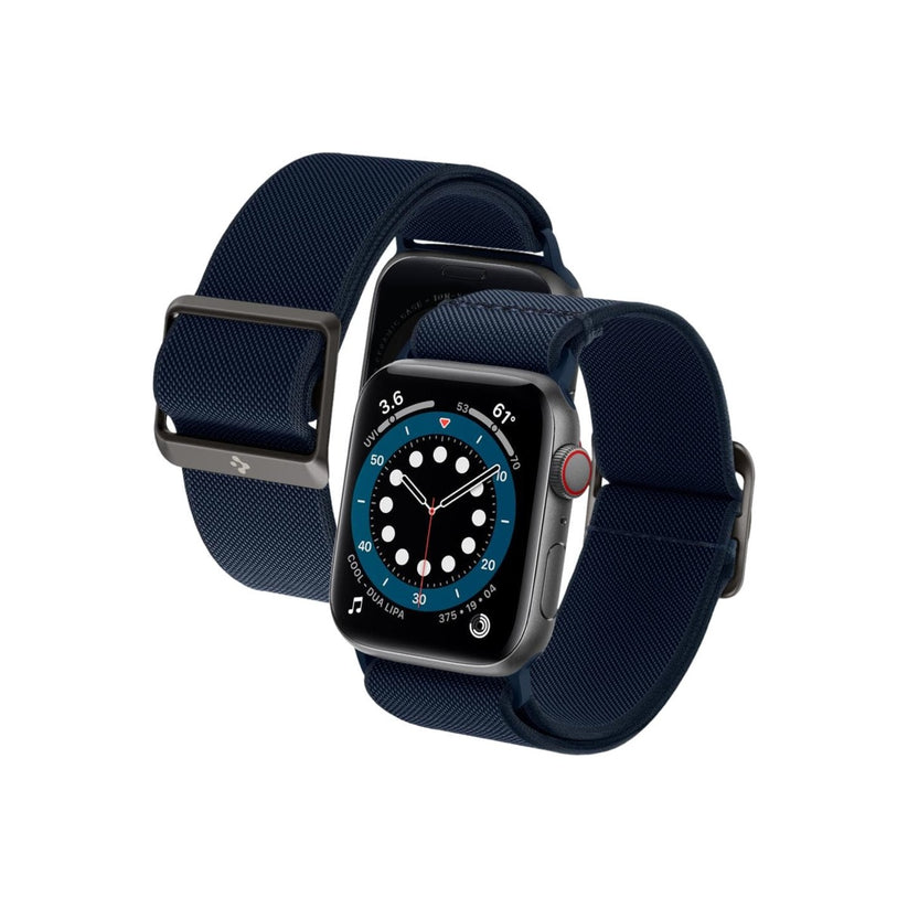 Řemínek pro Apple Watch 42/44/45/49mm Spigen Lite Fit - modrý - istyle.work