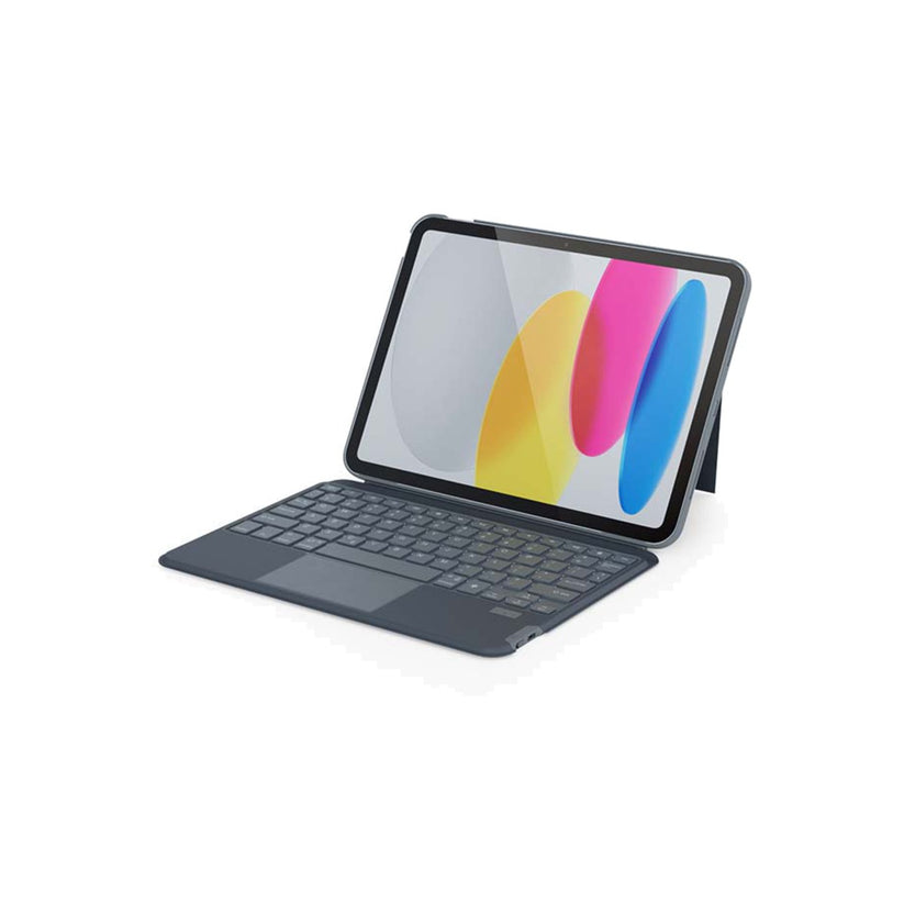 Kryt s českou klávesnicí na iPad 10,2" Epico Backlit Keyboard Case - šedý - istyle.work