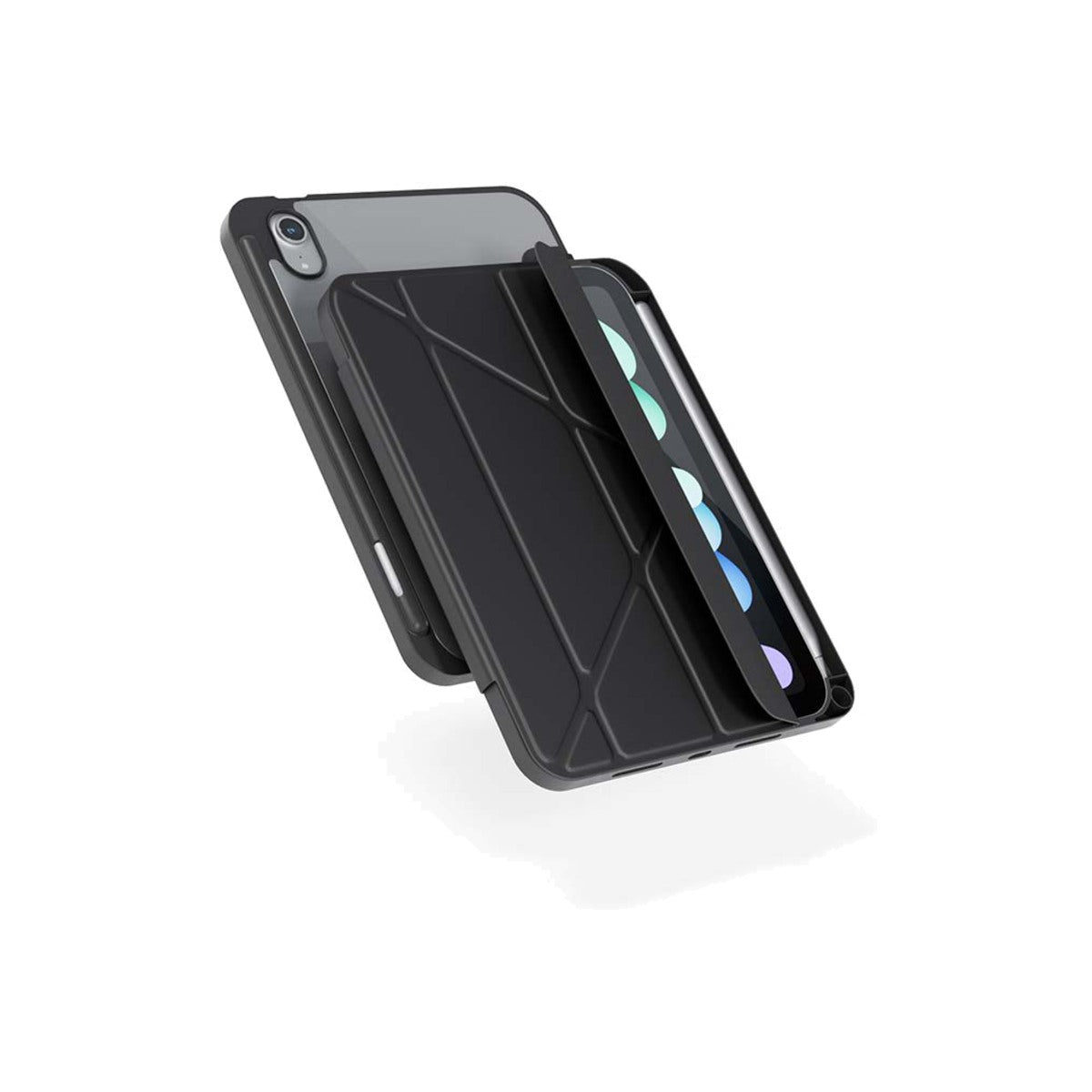 Kryt na iPad mini (6. generace) Epico Hero Flip Case - černý - istyle.work