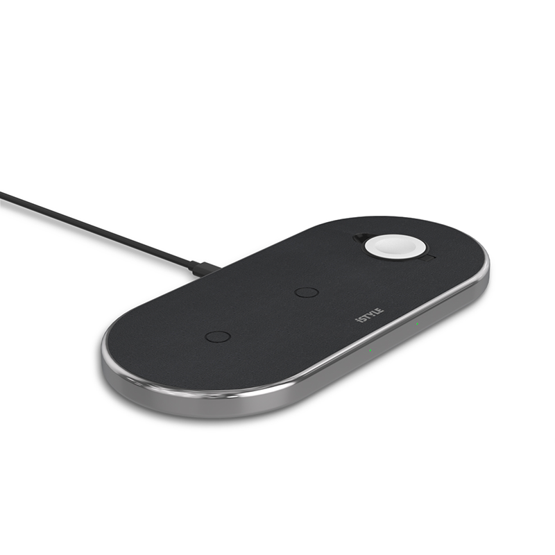 Bezdrátová nabíjecí základna 3v1 iSTYLE - istyle.work