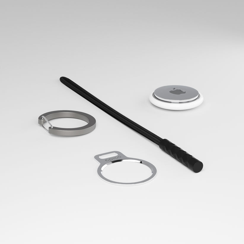 Ocelové pouzdro pro AirTag Epico Metal Holder - istyle.work