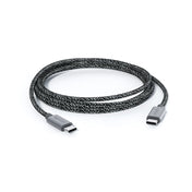 Opletený kabel USB-C na USB-C 240W 2m Epico - vesmírně šedá - istyle.work