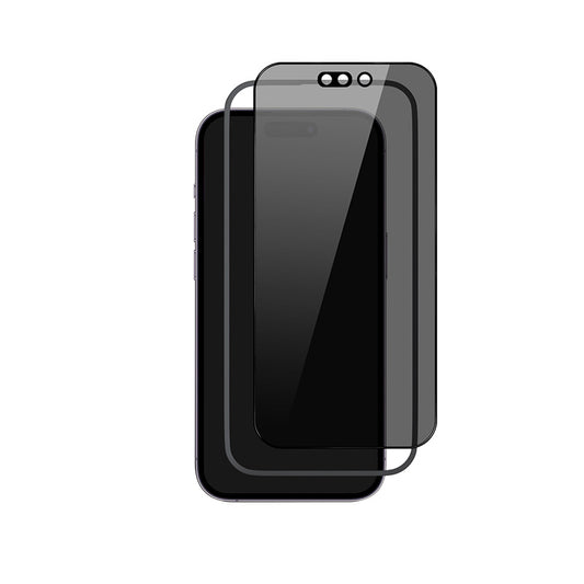 Ochranné sklo na iPhone 15 iSTYLE EDGE TO EDGE PRIVACY GLASS s instalačním rámečkem - istyle.work