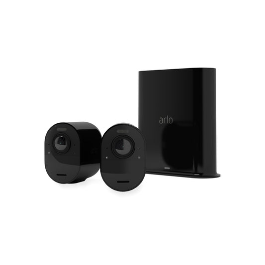 Bezpečnostní venkovní kamera Arlo Ultra 2 (2 ks) - černá - istyle.work