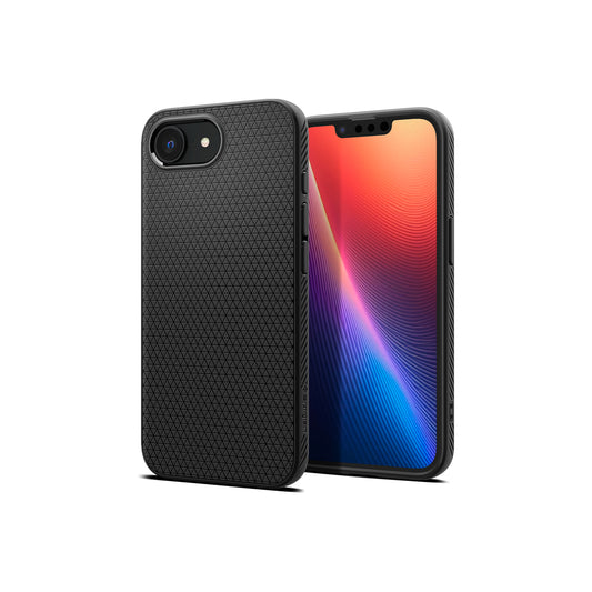 Kryt pro iPhone 16e Spigen Liquid Air - matně černý - istyle.work