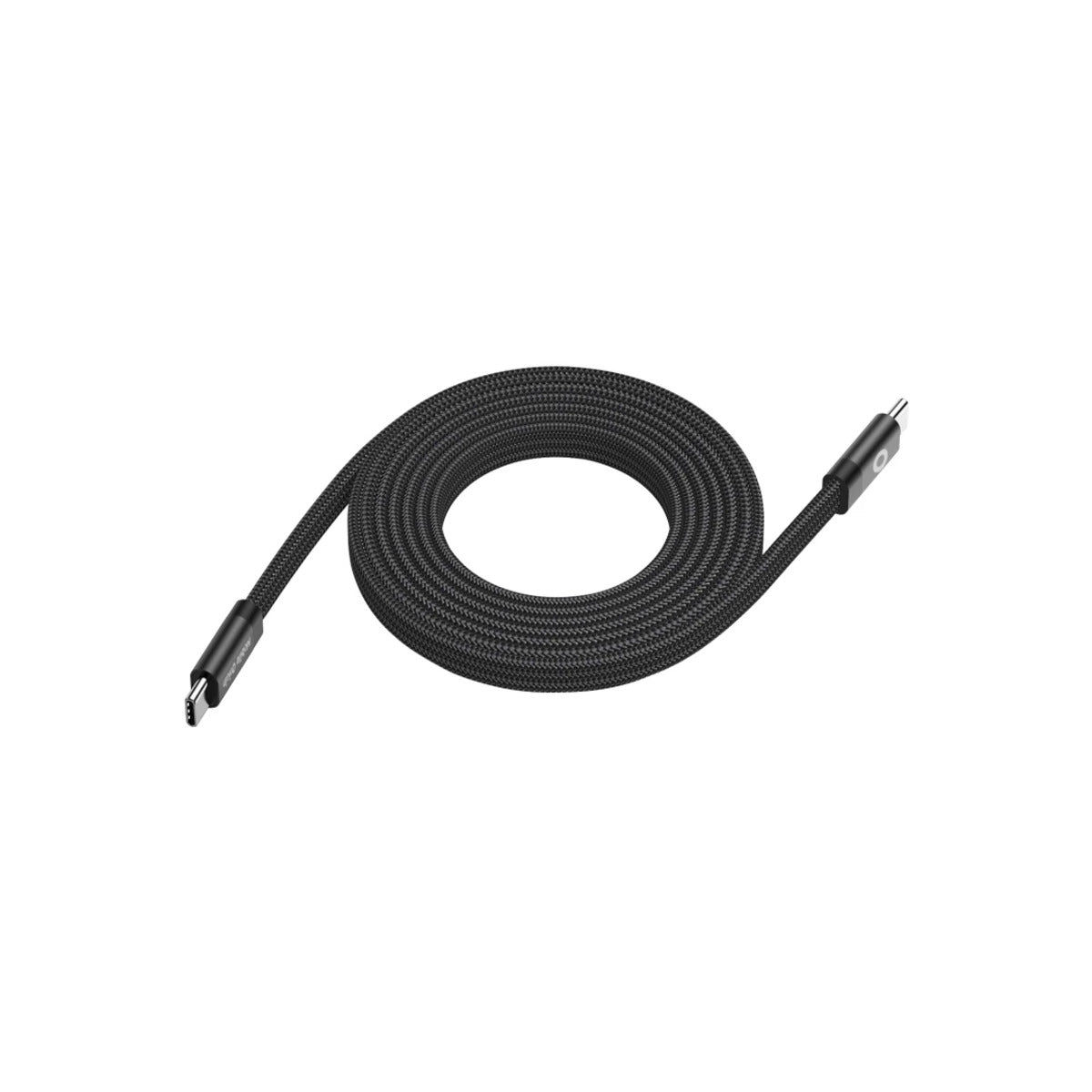 Magnetický 60W nabíjecí kabel Mobile Origin Original Flat Cable USB-C / USB-C 1m - černý - istyle.work